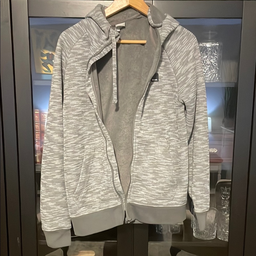 ♻️Bench Charcoal Waffle Knit Hoodie
